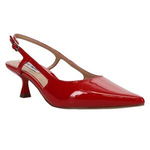 Steve Madden Red Slingback Heels